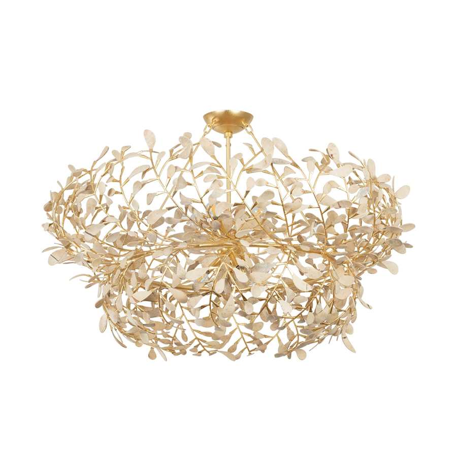 Maybrook 8 Light 40" Wide Abstract Waterfall Chandelier