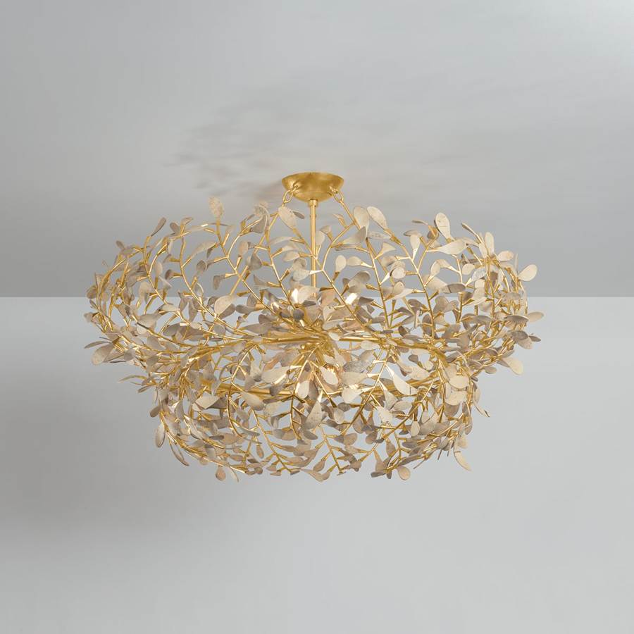 Maybrook 8 Light 40" Wide Abstract Waterfall Chandelier