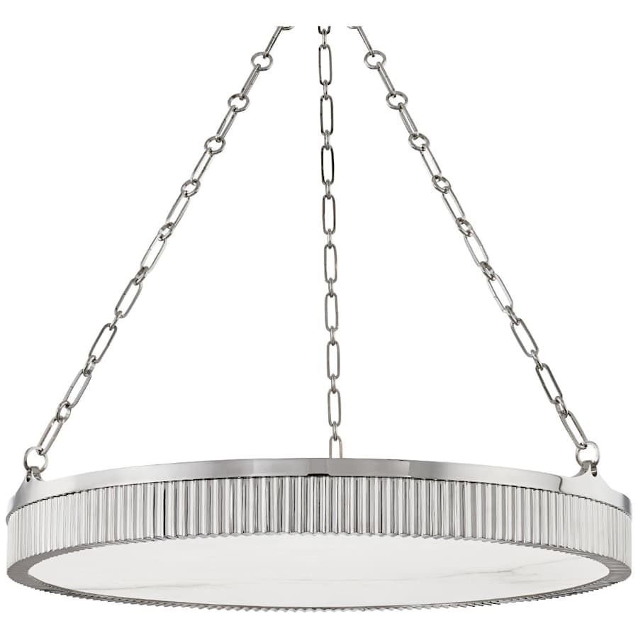Lynden 8 Light 30" Wide LED Drum Chandelier