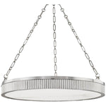 Lynden 8 Light 30" Wide LED Drum Chandelier