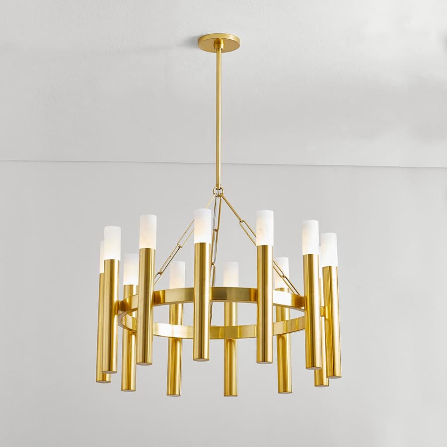 Pali 12 Light 29" Wide Ring Chandelier