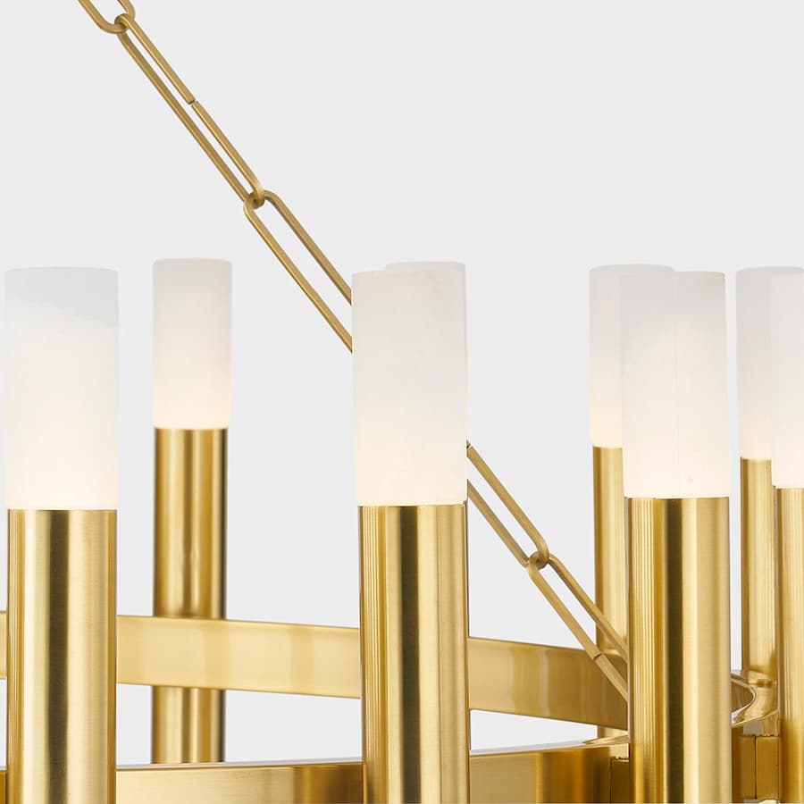 Pali 12 Light 29" Wide Ring Chandelier