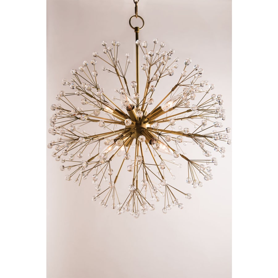 Dunkirk 10 Light 30" Wide Crystal Globe Chandelier