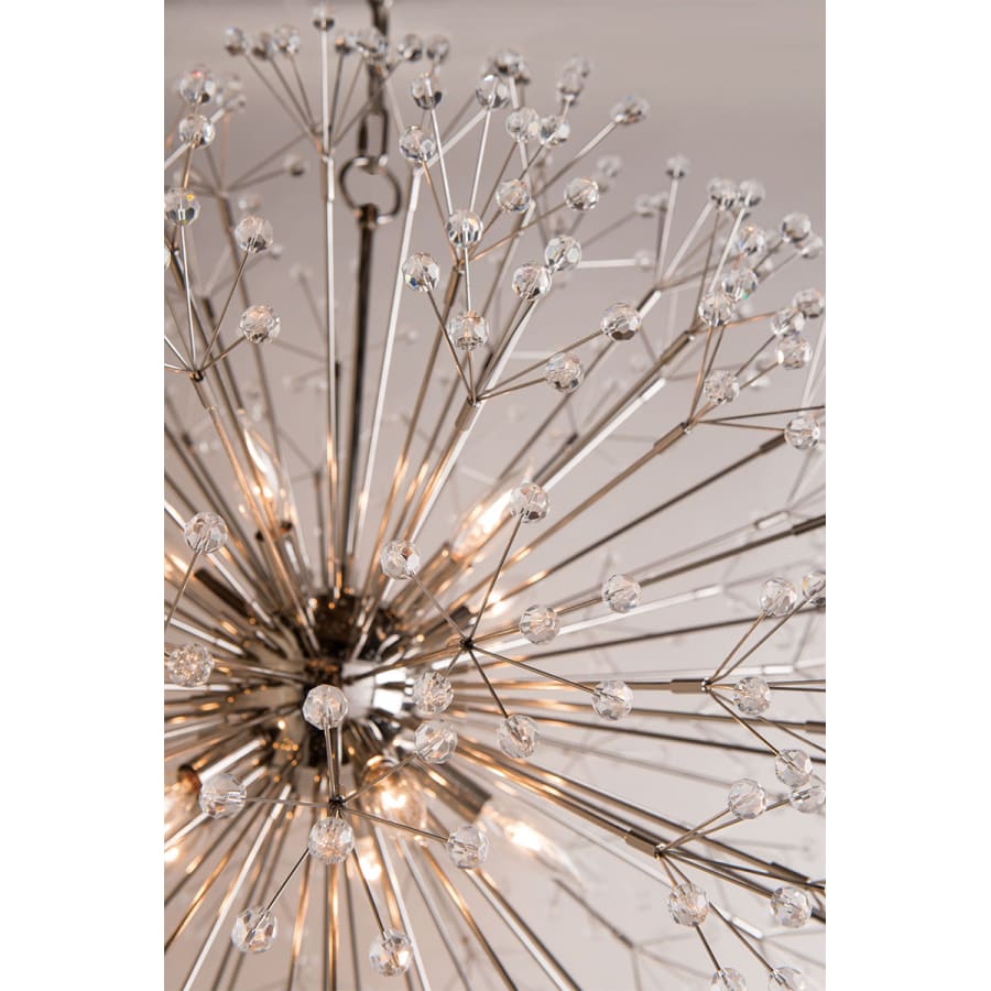 Dunkirk 10 Light 30" Wide Crystal Globe Chandelier