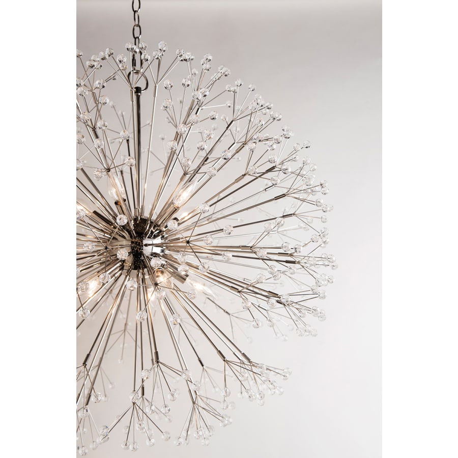 Dunkirk 10 Light 30" Wide Crystal Globe Chandelier