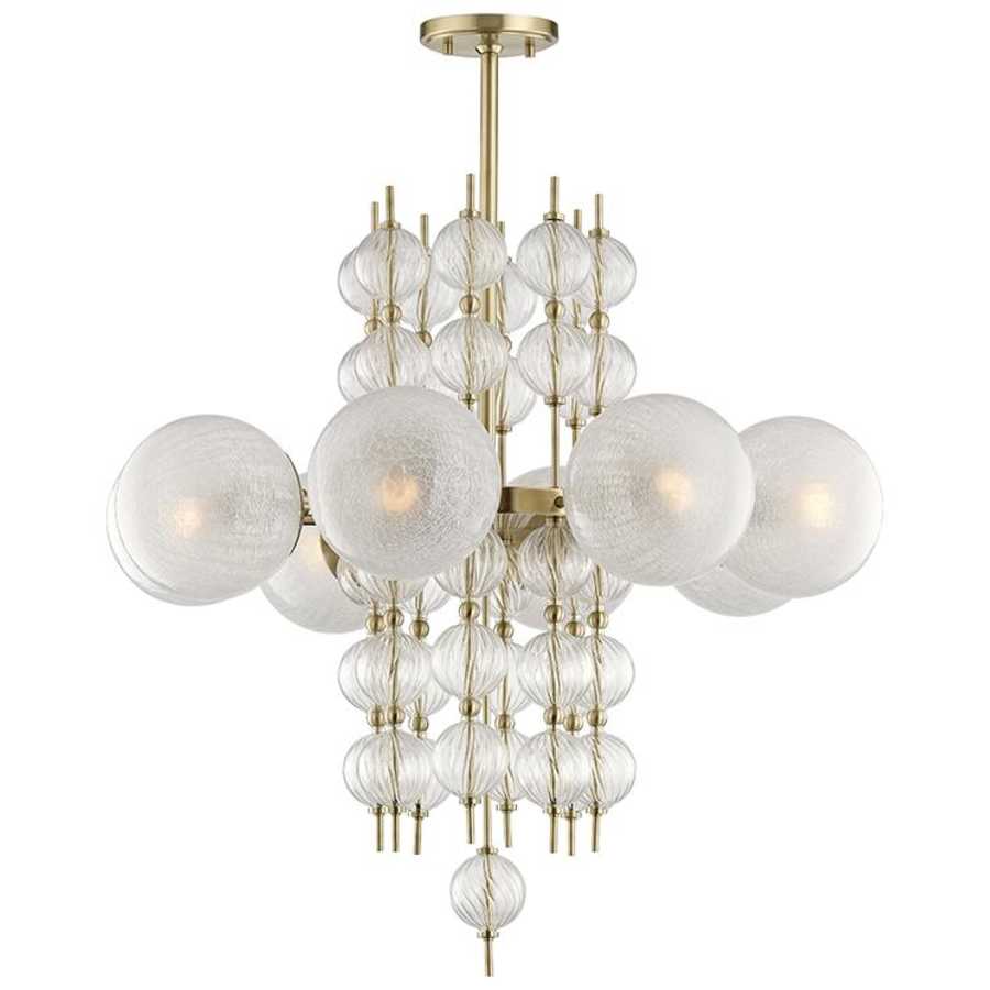 Calypso 8 Light 34" Wide Chandelier