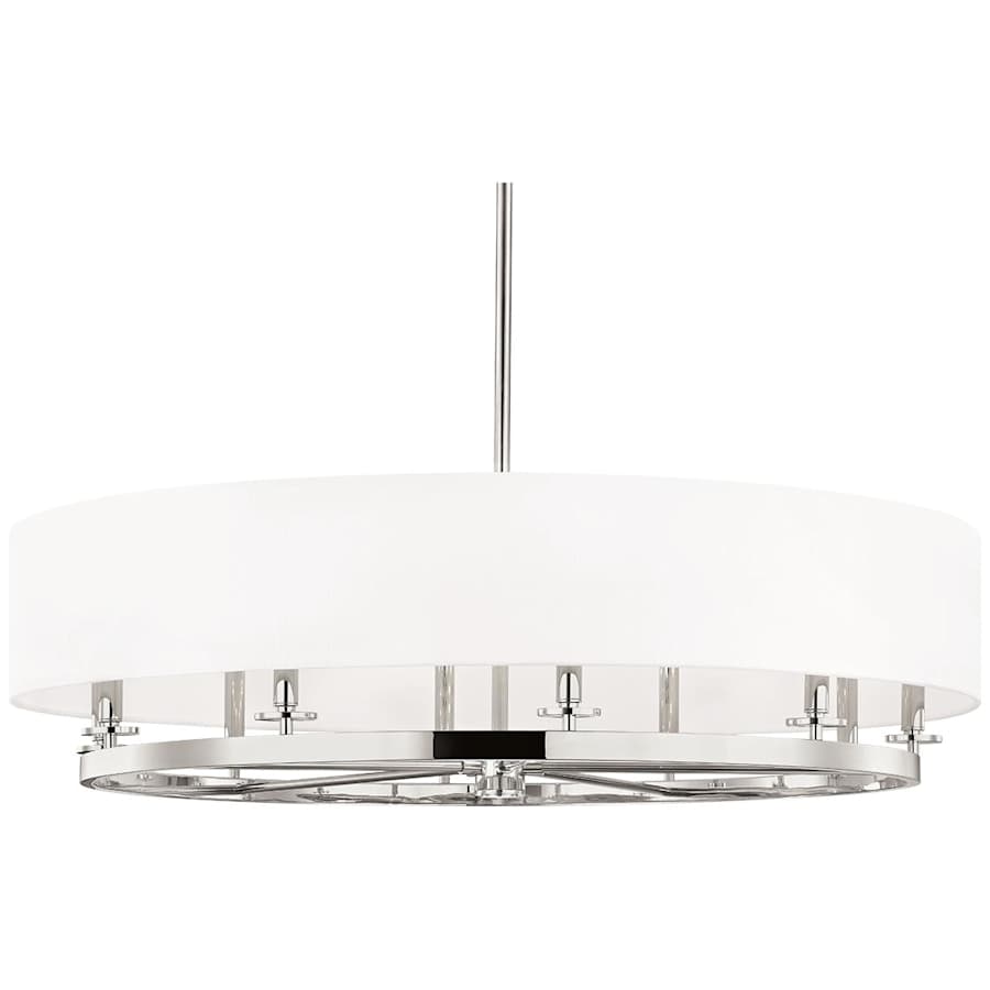 Durham 10 Light 42" Wide Taper Candle Drum Chandelier