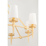 Torch 8 Light 48" Wide Ring Chandelier