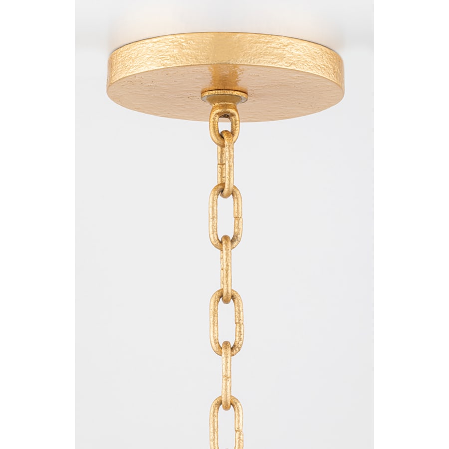 Torch 8 Light 48" Wide Ring Chandelier