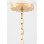 Torch 8 Light 48" Wide Ring Chandelier