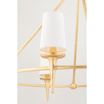 Torch 8 Light 48" Wide Ring Chandelier