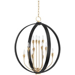 Dresden 12 Light 30" Wide Taper Candle Chandelier