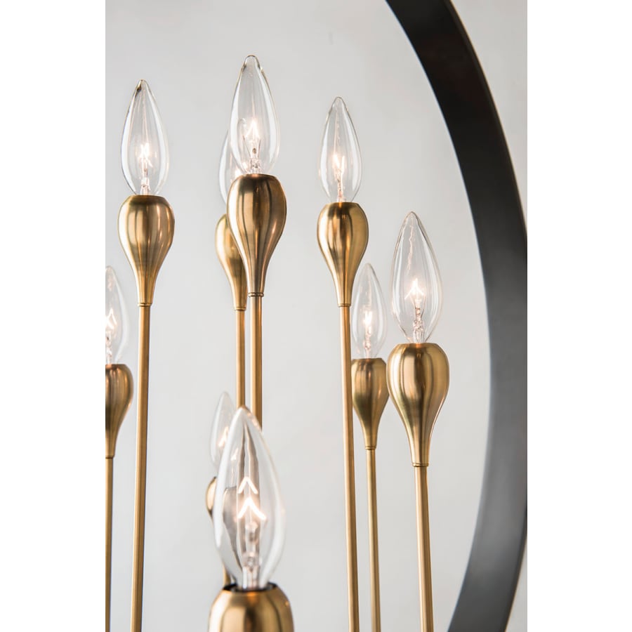 Dresden 12 Light 30" Wide Taper Candle Chandelier