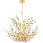 Tulip 9 Light 28" Wide Crystal Chandelier