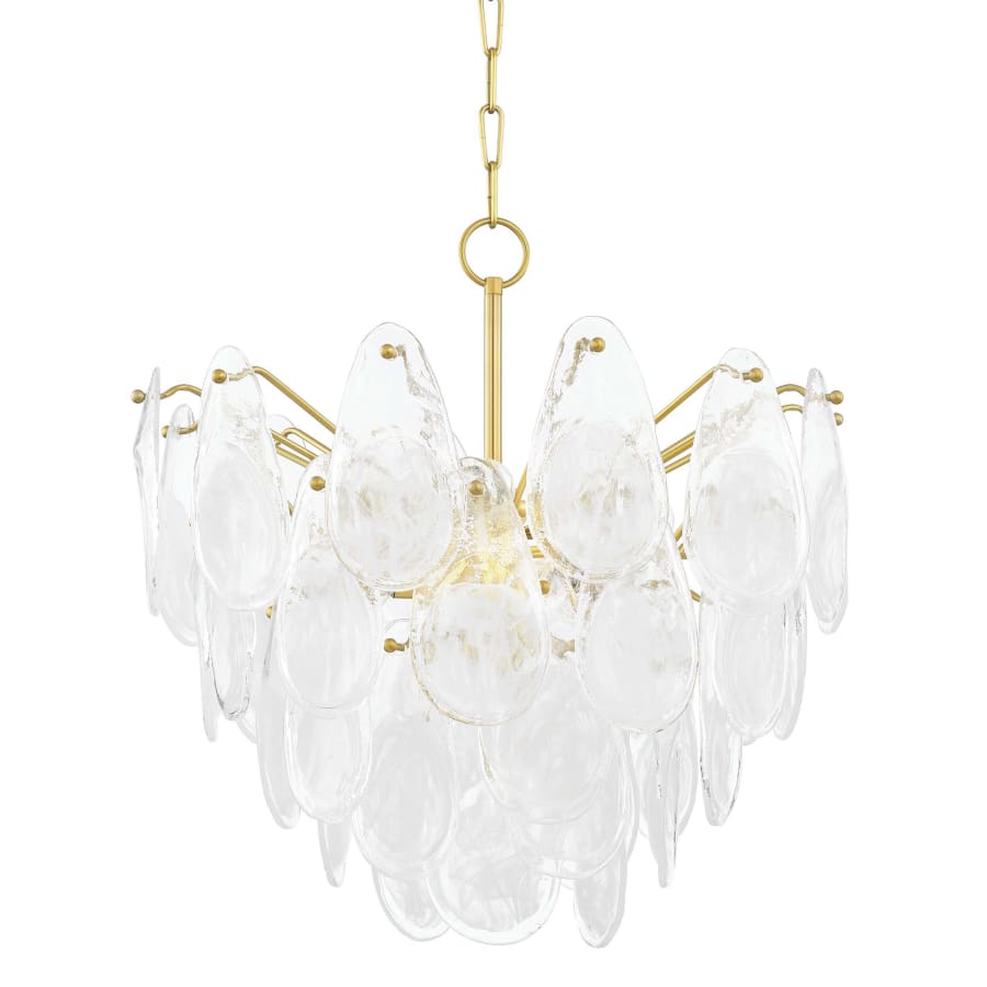 Darcia 7 Light 24" Wide Waterfall Chandelier