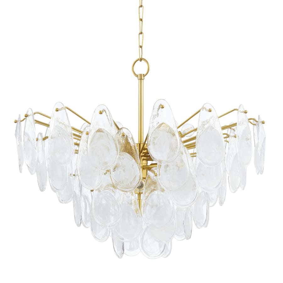 Darcia 15 Light 36" Wide Waterfall Chandelier