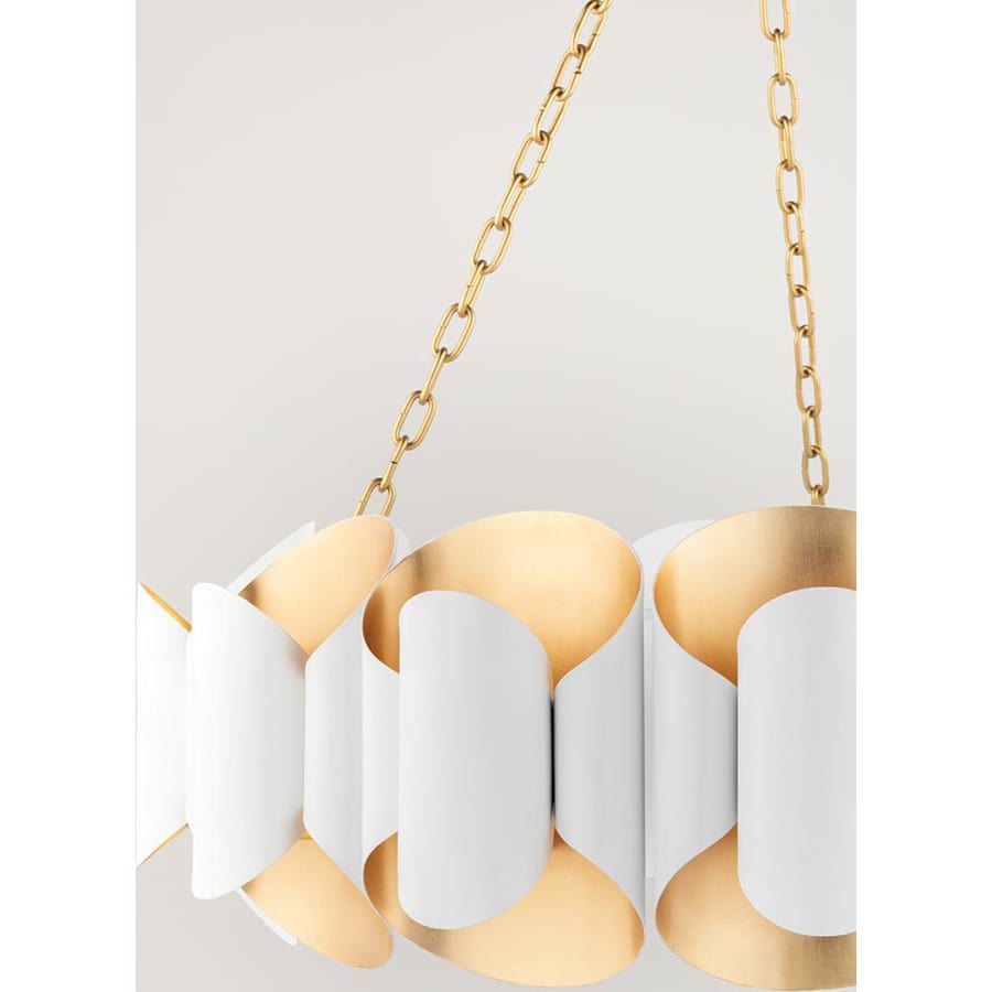 Banks 12 Light 35" Wide Drum Chandelier