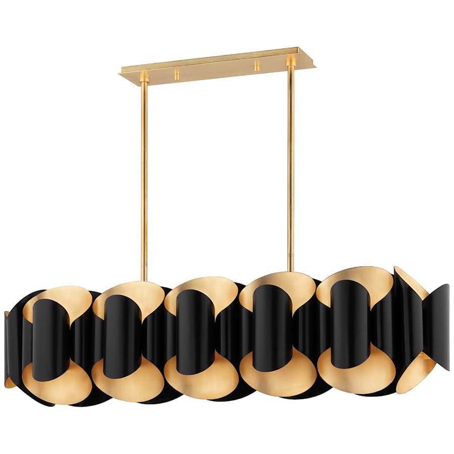 Banks 12 Light 46" Wide Linear Chandelier