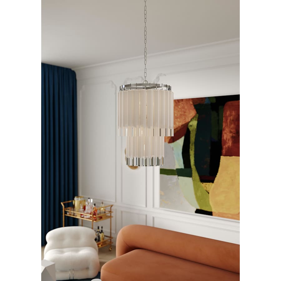 Tyrell 9 Light 24" Wide Chandelier