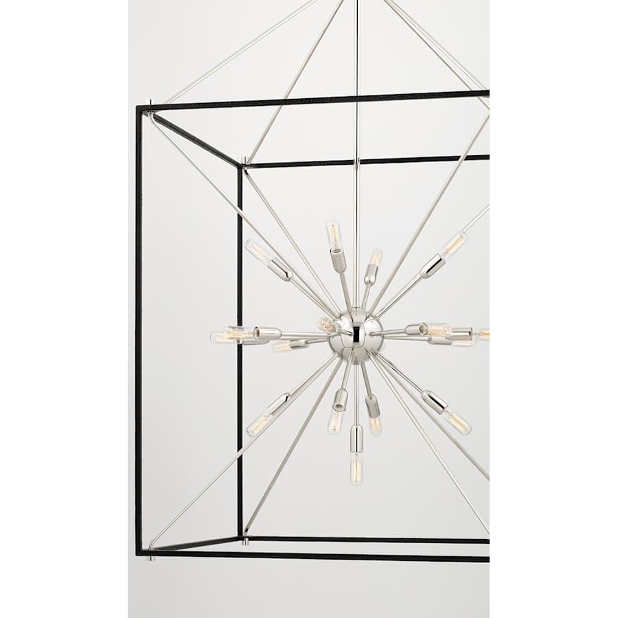 Glendale 25 Light 27" Wide Sputnik Chandelier