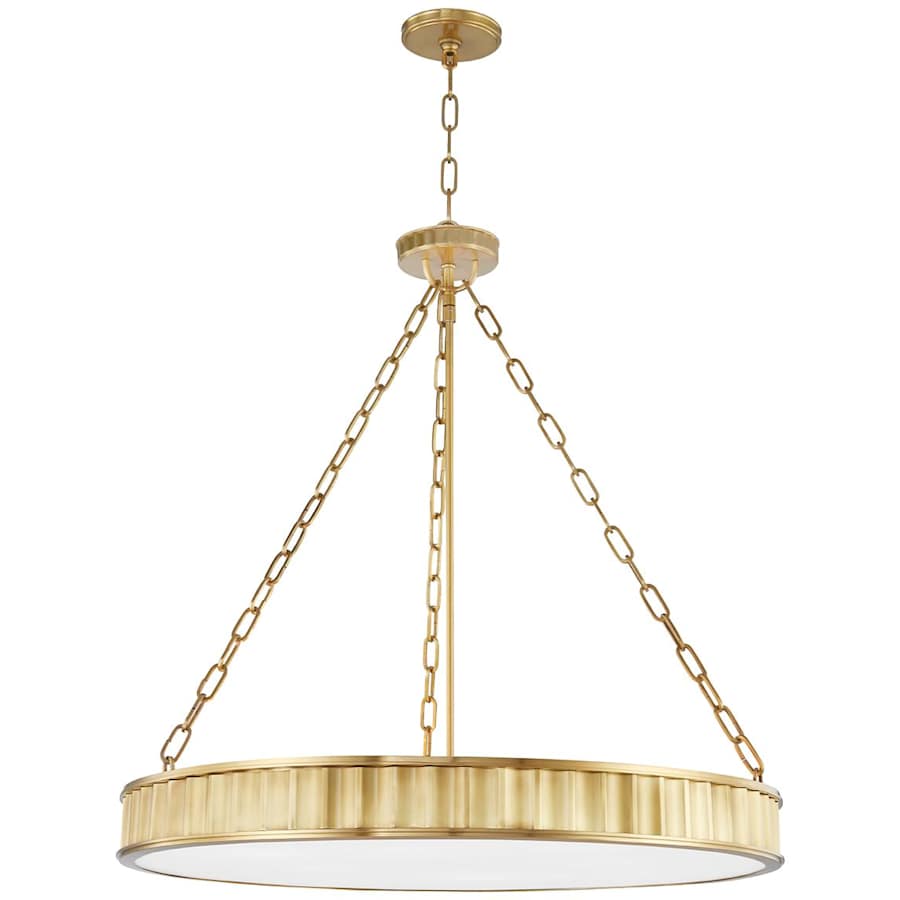 Middlebury 8 Light 30" Wide LED Drum Chandelier