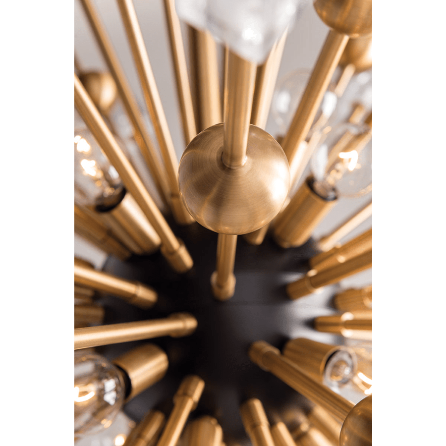 Sparta 12 Light 32" Wide Sputnik Chandelier