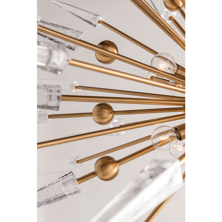 Sparta 12 Light 32" Wide Sputnik Chandelier