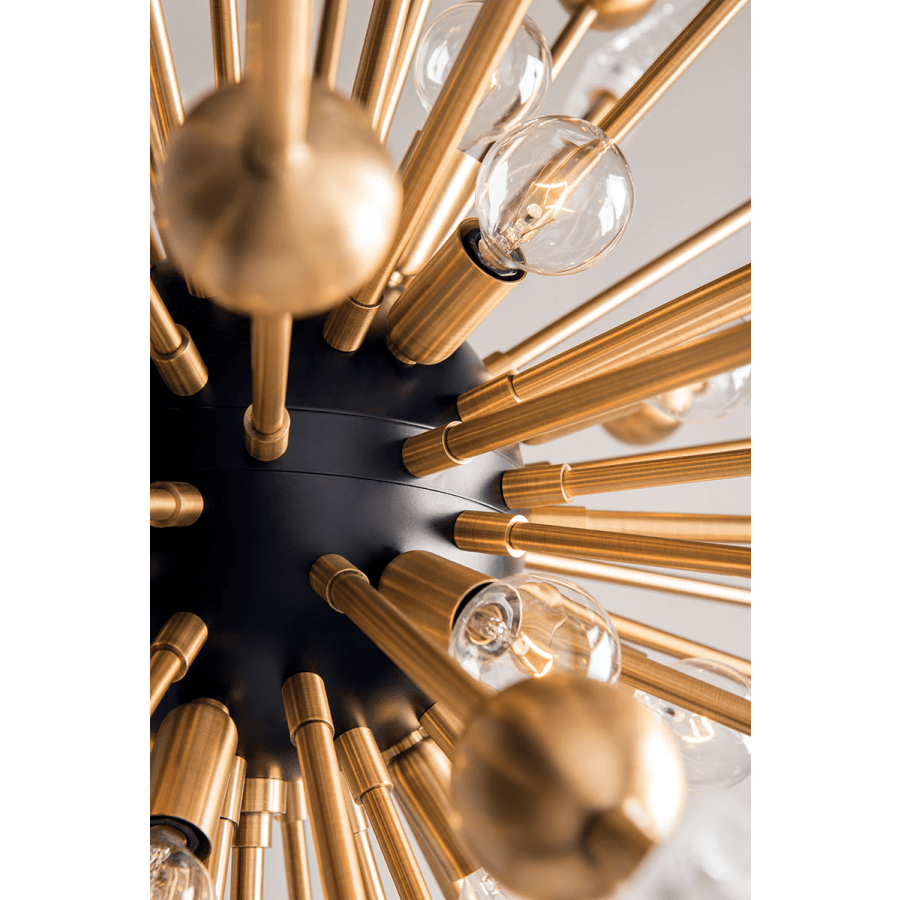 Sparta 12 Light 32" Wide Sputnik Chandelier