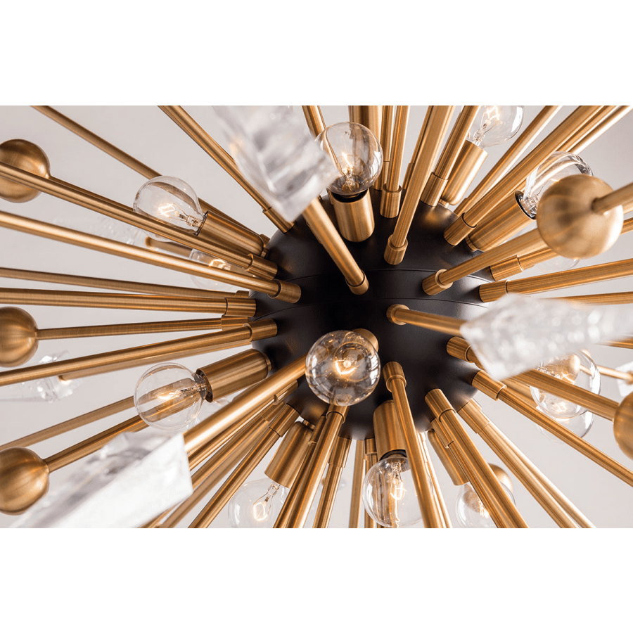 Sparta 12 Light 32" Wide Sputnik Chandelier