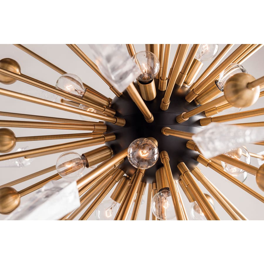 Sparta 12 Light 32" Wide Sputnik Chandelier