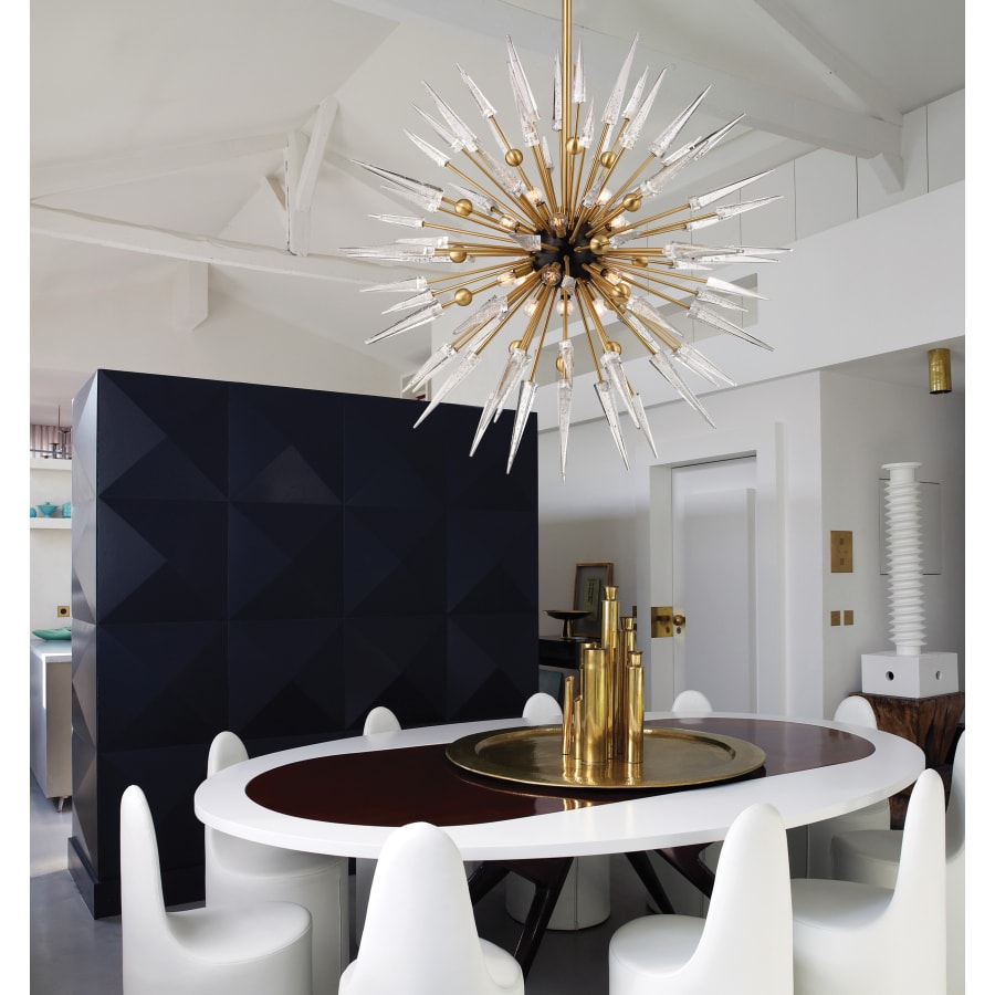 Sparta 18 Light 48" Wide Sputnik Chandelier