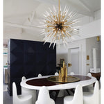 Sparta 18 Light 48" Wide Sputnik Chandelier