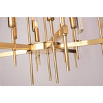 Bari 16 Light 30" Wide Taper Candle Chandelier