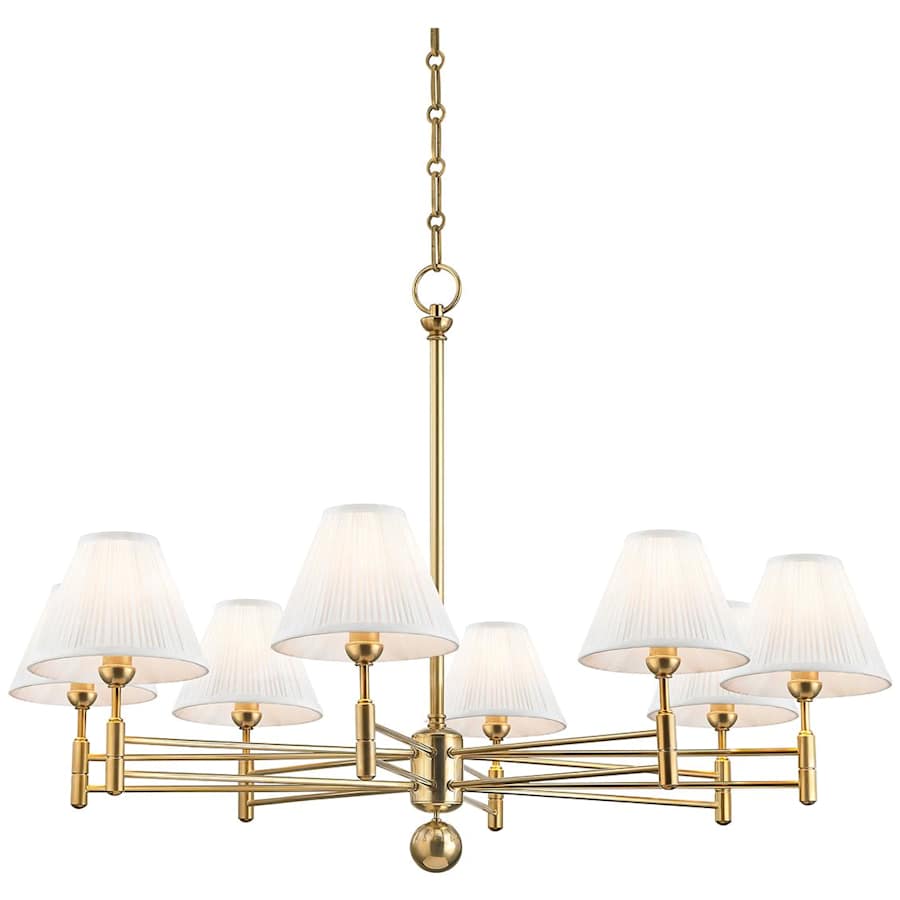 Classic No.1 8 Light 40" Wide Chandelier