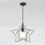 Multi Star Shaped Modern Pendant Lighting Metal Pendant Lighting