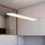 Rounded Corners Strip LED Modern Pendant Lighting Chandelier Hanging Lamp