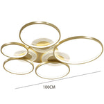 Circles LED Nordic Ceiling Lights Flush Mount Lighting Ceiling Lamp