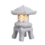 Imitation Stone Tower Outdoor Waterproof Post Lights Landscape Lighting for Park Lawn