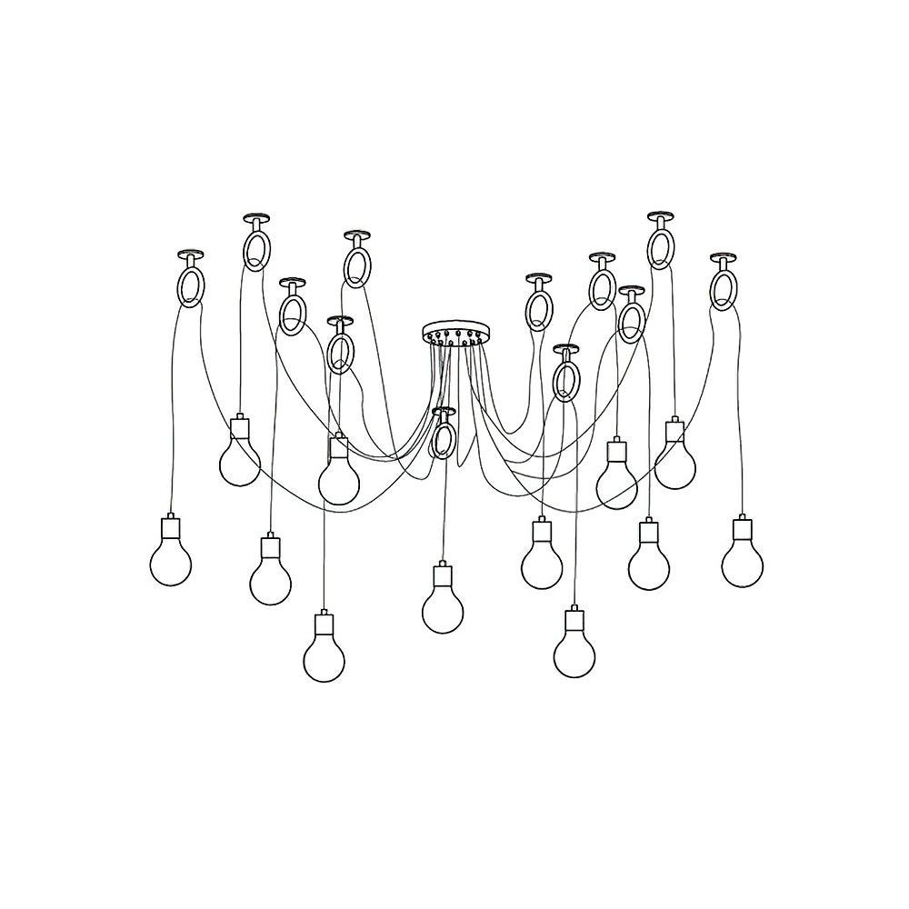Industrial Spider Chandelier