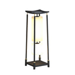 Innovative Asian Style Outdoor LED Landscape Lighting Decorative Solar Post Lights