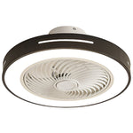 Inverter Bladeless Ceiling Fans Light Intelligent Ceiling Fan Lamp with Remote Control Wind-guiding