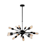 Cluster Sputnik Chandelier Mid-Century Chandeliers for Living Room