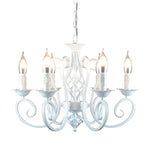 Iron Black Farmhouse Chandelier Candelabra Chandelier Living Room Light Fixtures