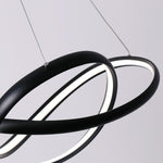 Abstract Waves Modern Style Pendant Lighting LED Kitchen Dining Room Lighting Living Room Ceiling Lights