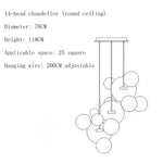 Globe Bubble Glass Pendant Light Modern Pendant Lighting