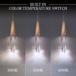 Kindjal 18"H x 40"W 5-Light Crystal Multi-Light Pendant in Aged B