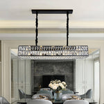 Bacci Kitchen Island Modern Crystal Chandelier