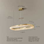 Bergamo Crystal Dining Room Chandelier