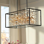 Giordano Crystal Kitchen Island Chandelier