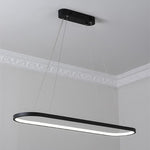 Rounded Rectangle Pendant Lights for Kitchen Acrylic Pendant Lighting